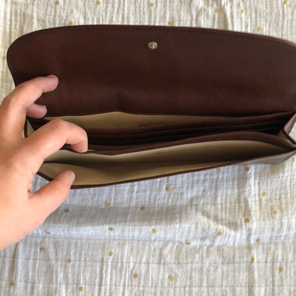 NWOT GiGi New York leather document holder - Picture 4 of 5